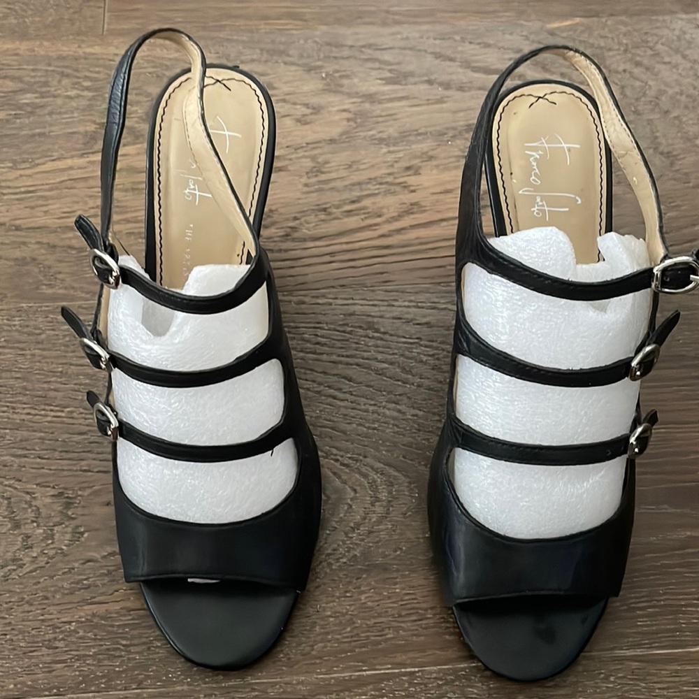 Franco Sarto Artist collection wedge sandal